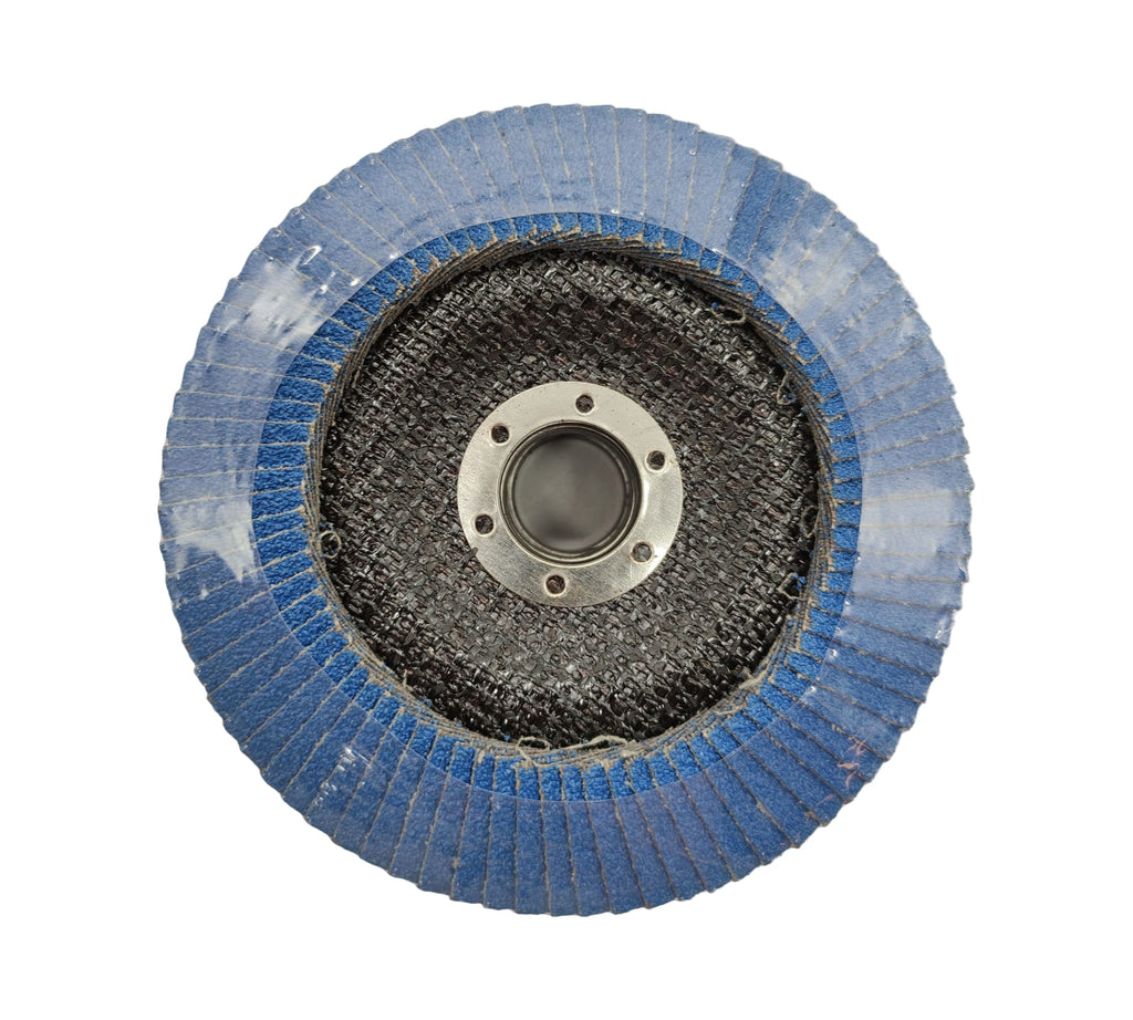 10x Lamellenscheiben 125 mm Körnung K80 Schleifscheiben Winkelschleifer