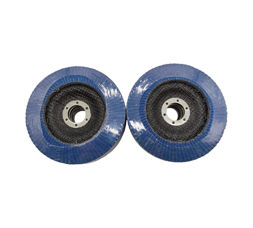10x Lamellenscheiben 125 mm Körnung K80 Schleifscheiben Winkelschleifer