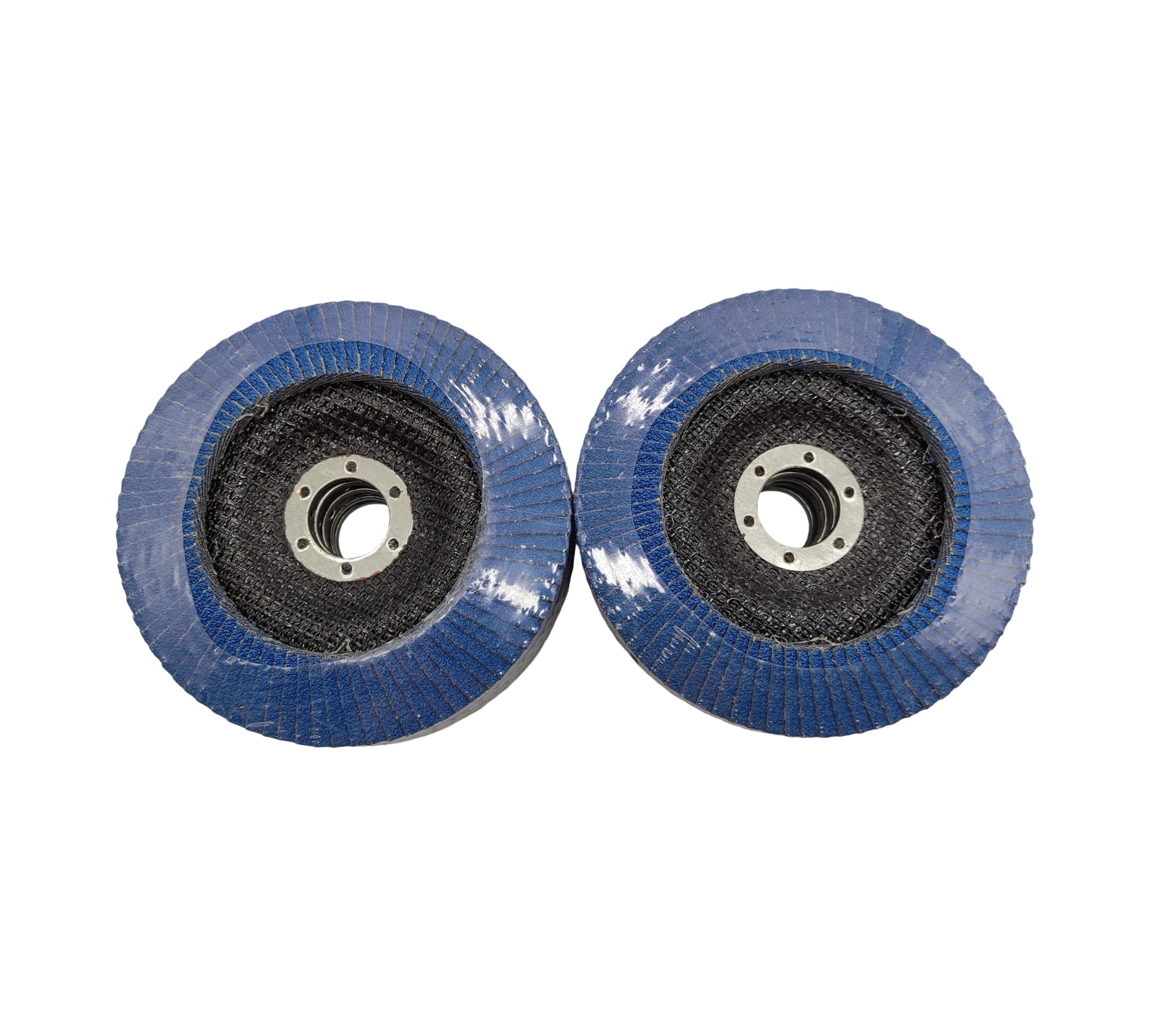 10x Lamellenscheiben 125 mm Körnung K80 Schleifscheiben Winkelschleifer