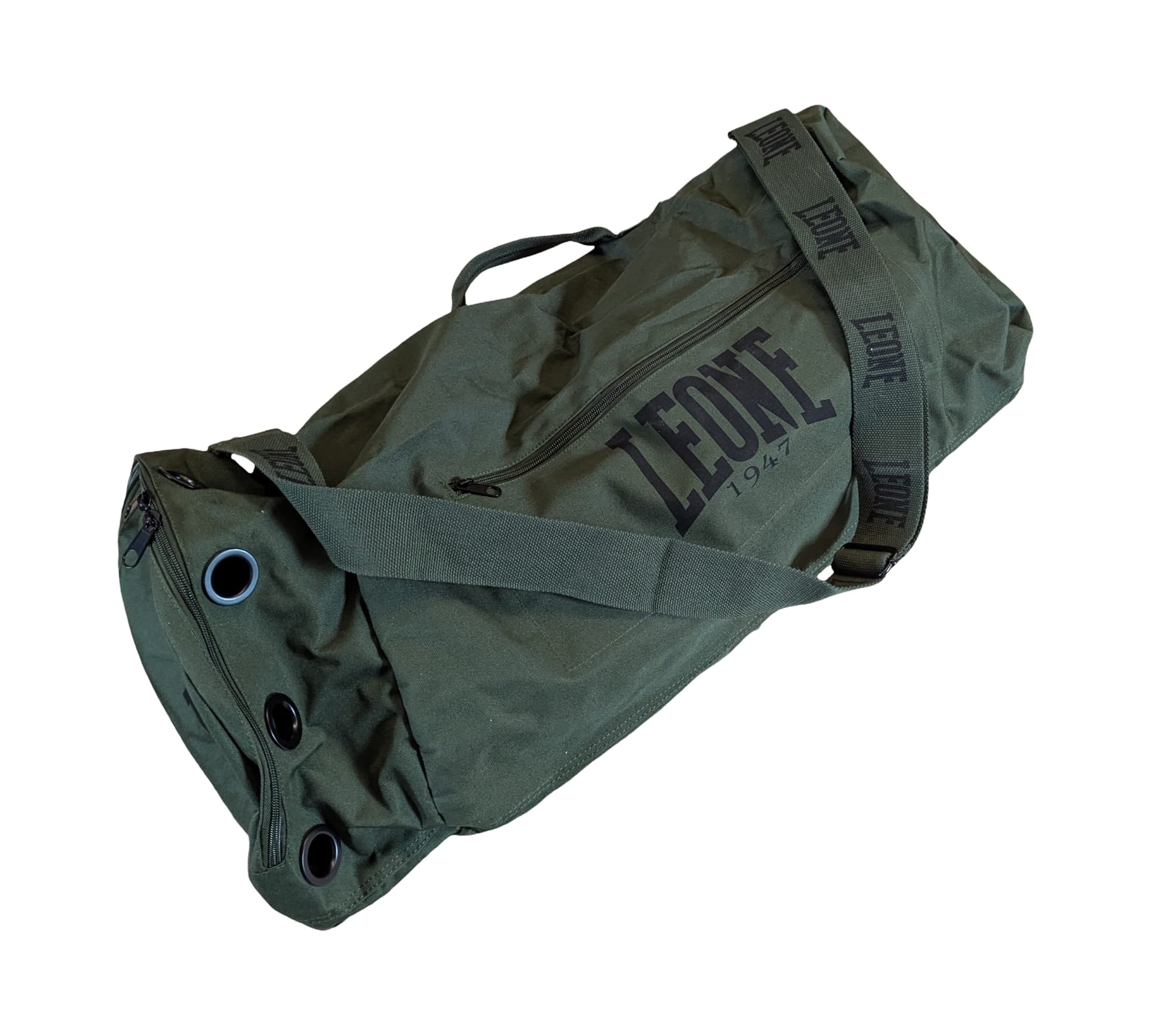 LEONE 1947 Sac Commando Rucksack Vert Taglia Unica AC903
