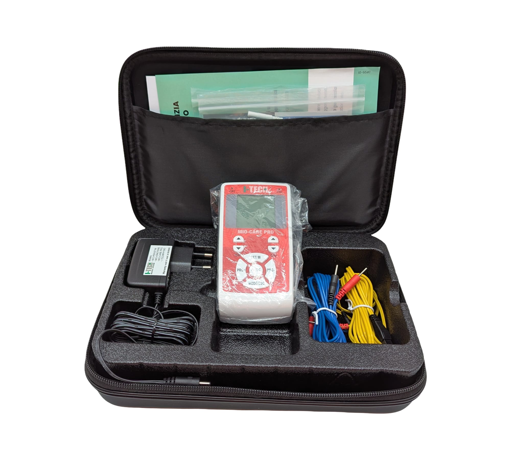 I-Tech Mio-Care PRO Electrostimulator 2 Channels 8 Electrodes 50 Programs