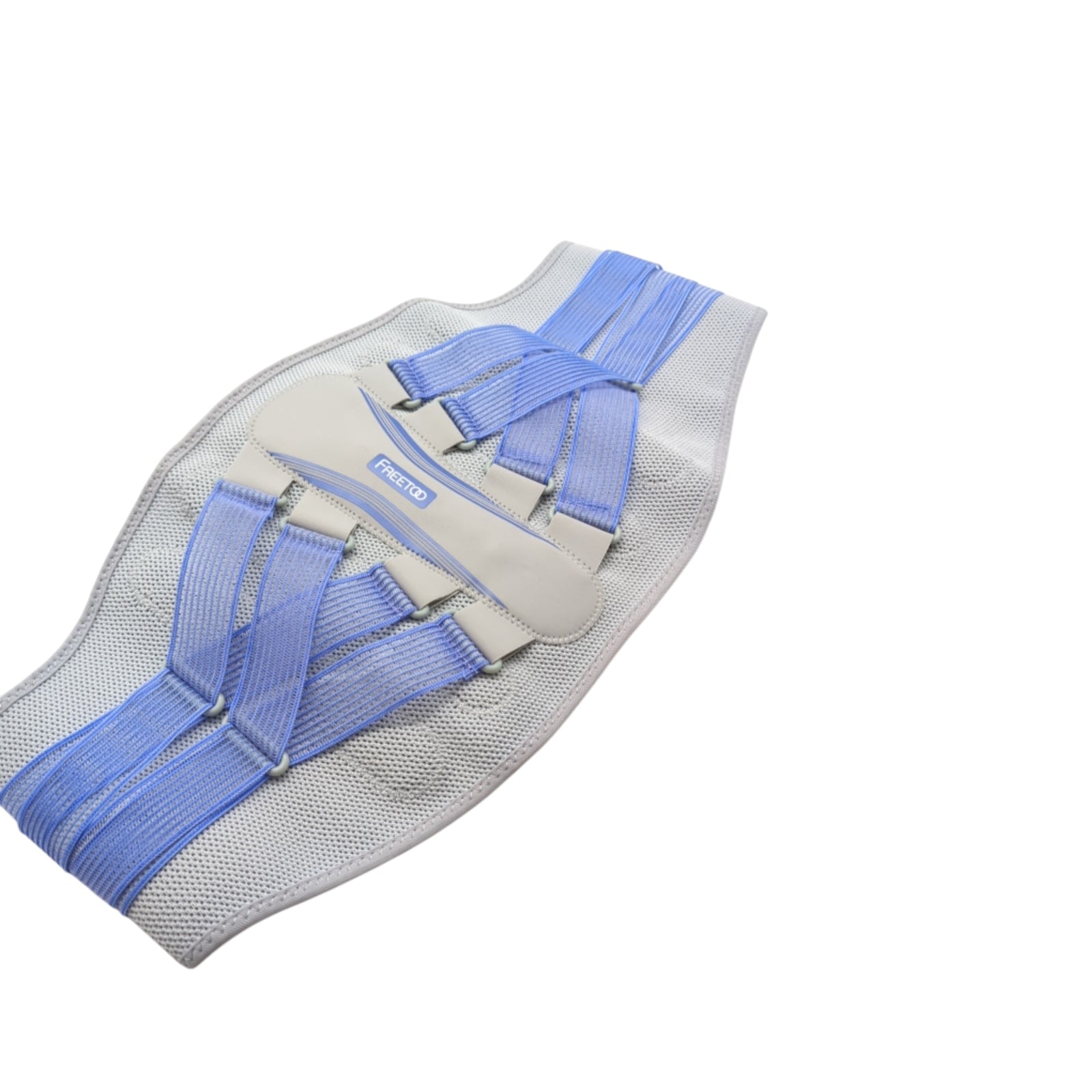FREETOO Rückenstützgürtel Rückenbandage 3D-Gestrick Herren Damen Lila
