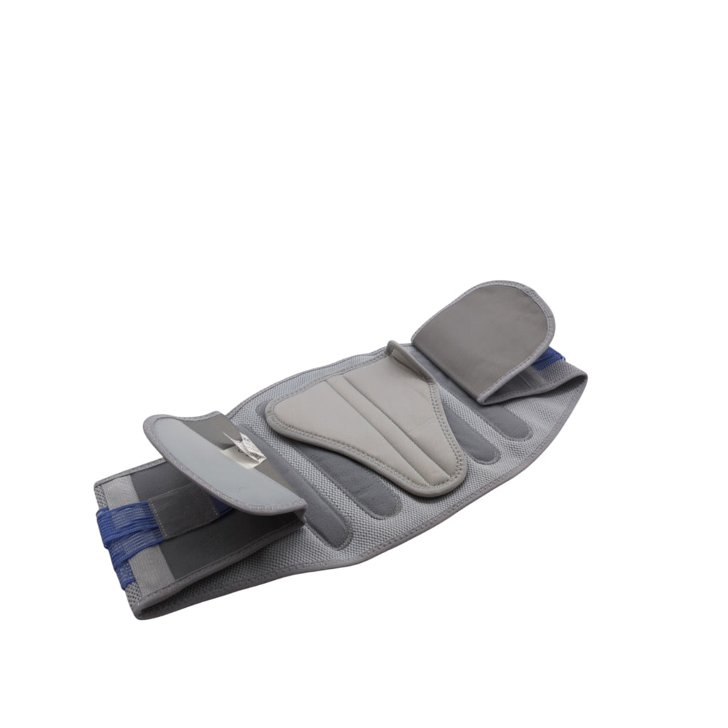FREETOO Rückenstützgürtel Rückenbandage 3D-Gestrick Herren Damen Lila