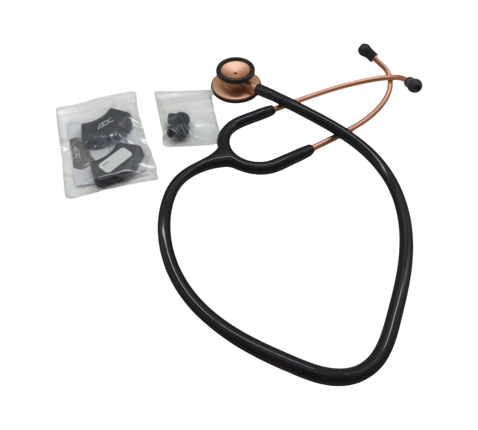 ADC Adscope-Lite 619 Stethoskop, Roségold/Schwarz
