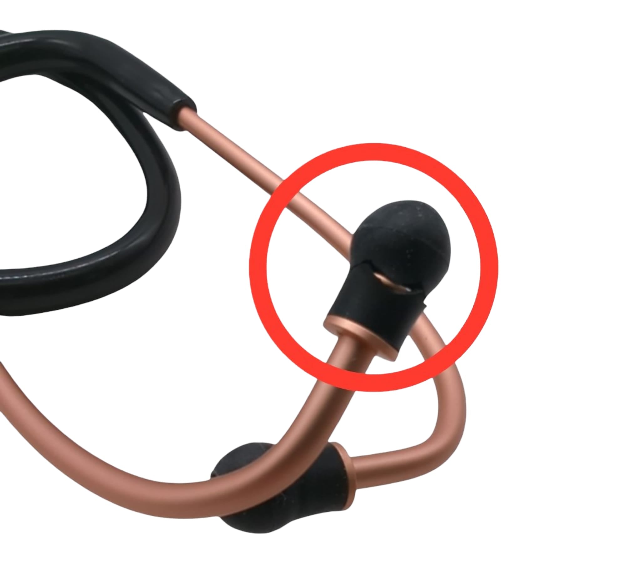 ADC Adscope-Lite 619 Stethoskop, Roségold/Schwarz